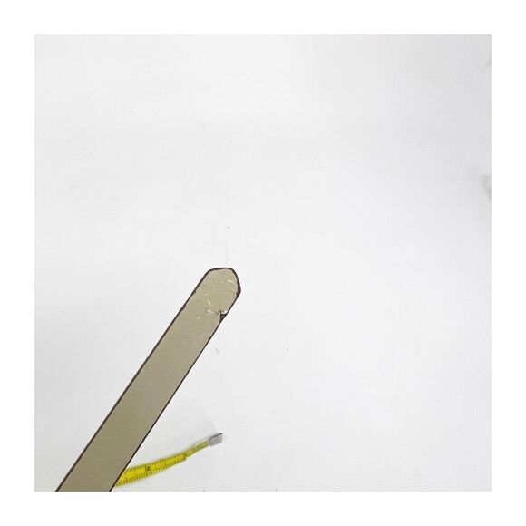 C. Wonder Women's Brown Leather Gold Buckle Thin Belt One Size NEW - Picture 3 of 6